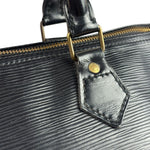 Louis Vuitton Black Epi Speedy 30