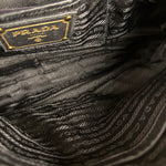 Prada Nappa Leather Ruffle Hobo Shoulder Bag