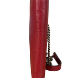 Gucci Red Interlocking G Wallet on Chain