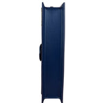Jacquemus Navy Blue Leather Le Bambino Shoulder Bag