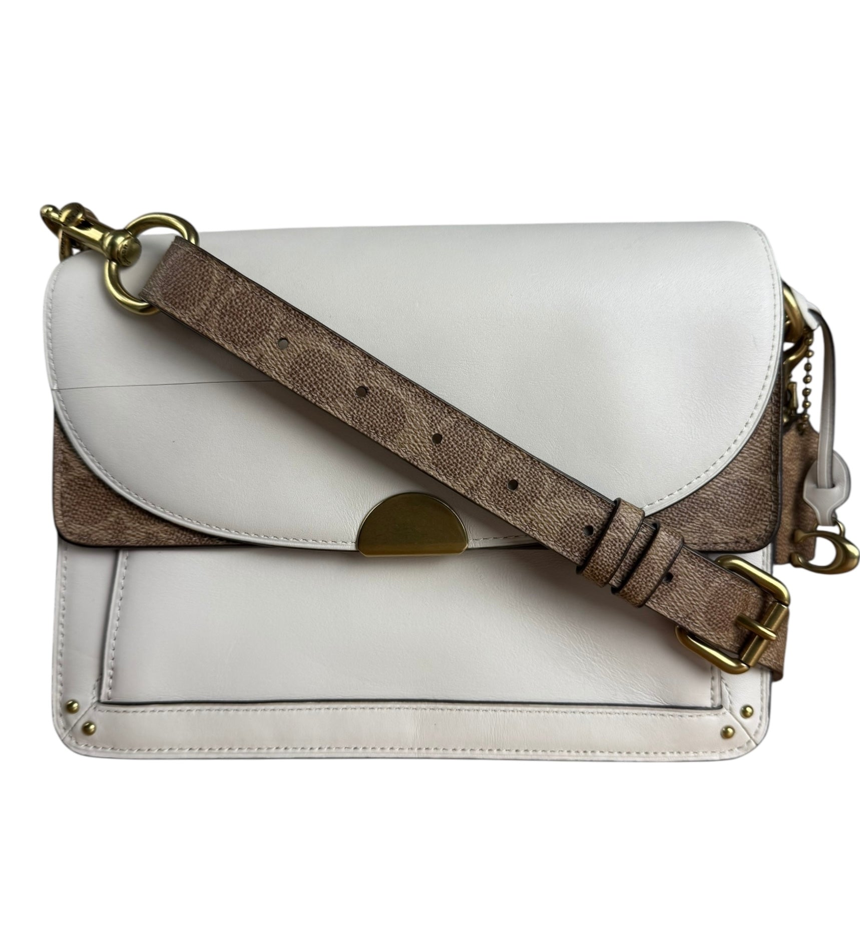 Coach Leather Messenger Bag