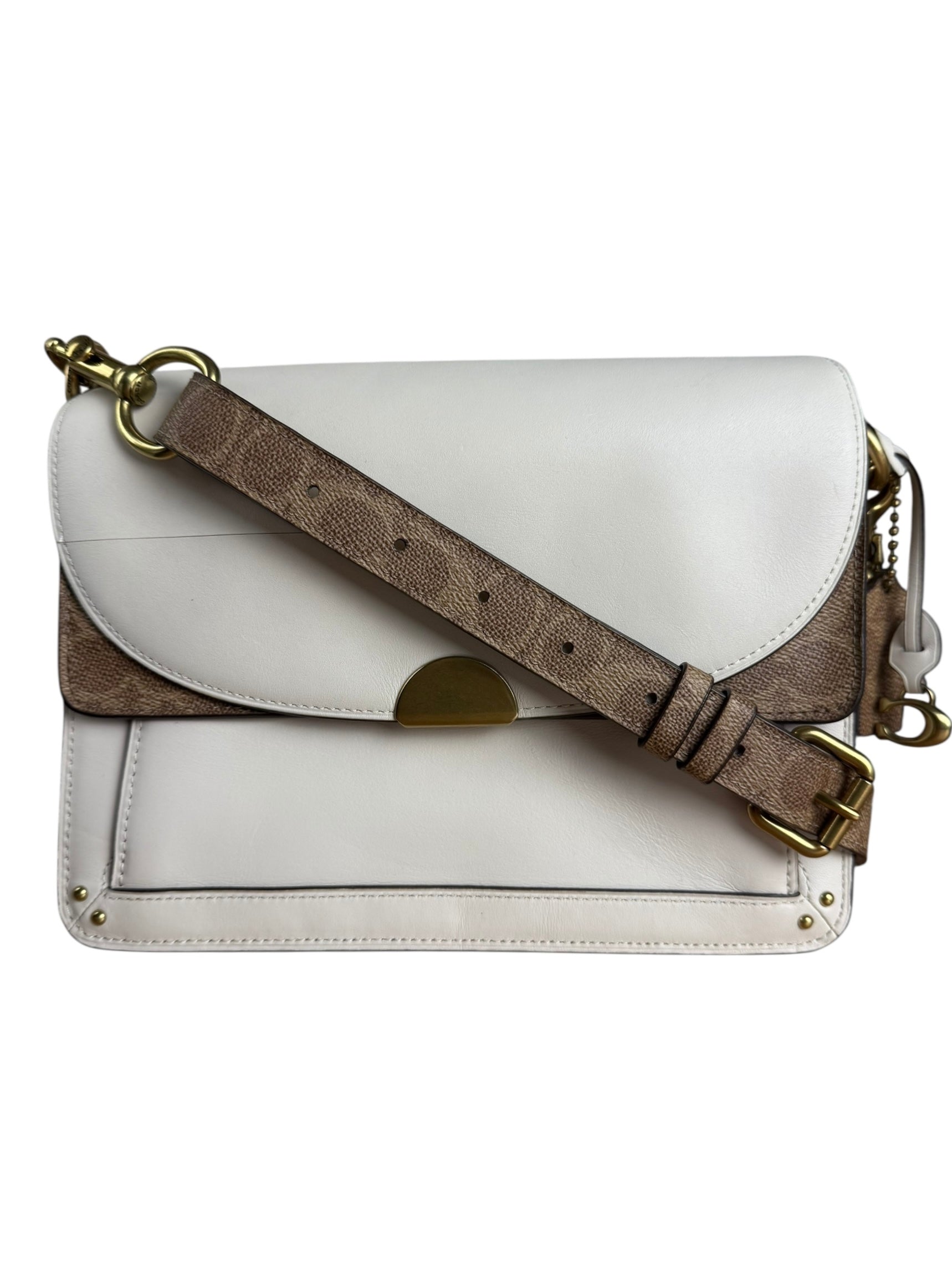Coach Leather Messenger Bag