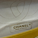 Chanel Crocodile Quilted Jersey Flap Shoulder Bag 2006