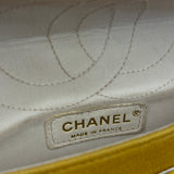 Chanel Crocodile Quilted Jersey Flap Shoulder Bag 2006