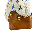 Louis Vuitton White Murakami Judy MM 2Way