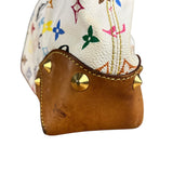 Louis Vuitton White Murakami Judy MM 2Way