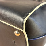 Fendi Black Leather 3 Jours Two-Way Bag