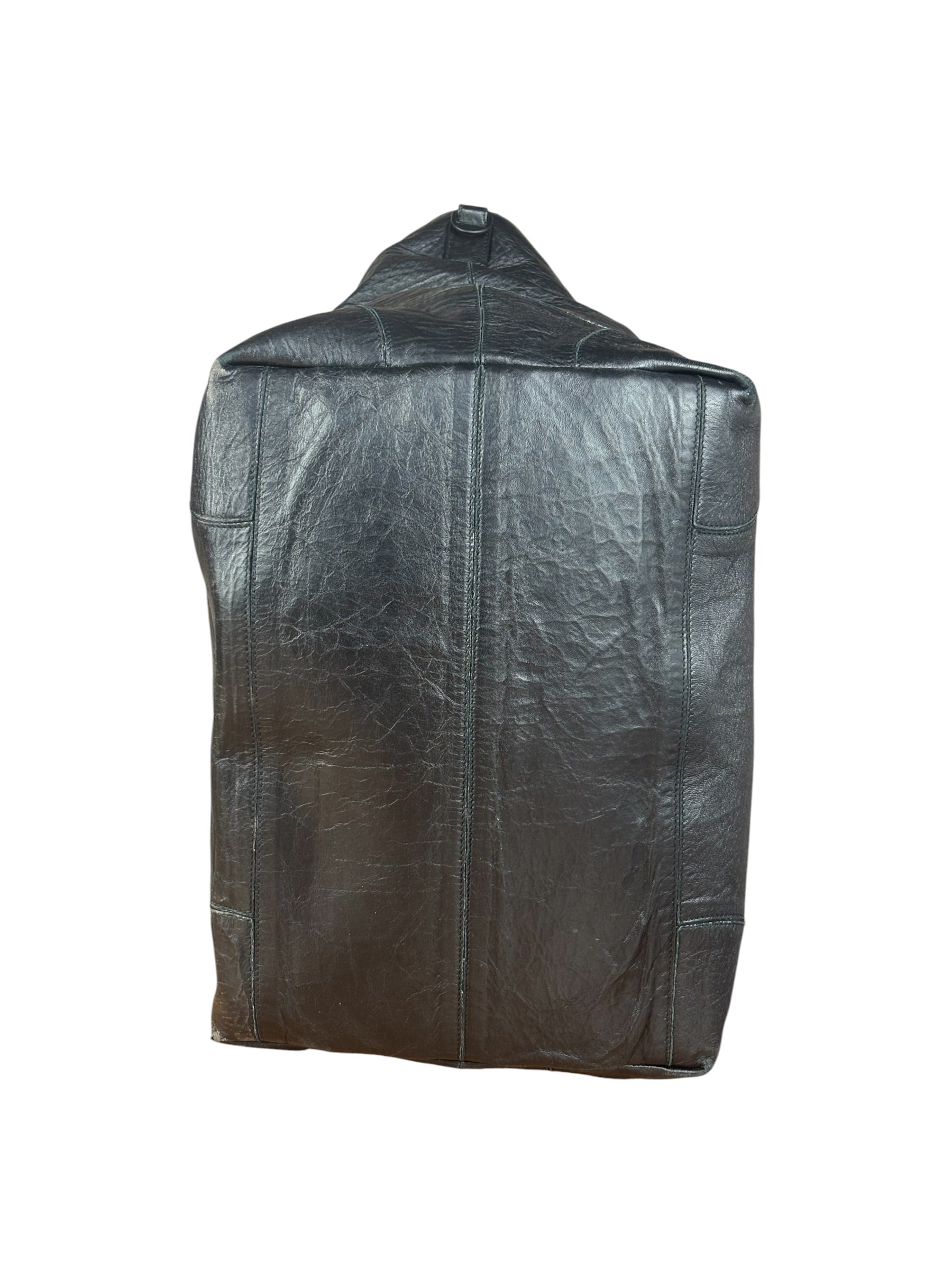 Bottega Veneta Vintage Black Leather Cervo Cocker Hobo Bag