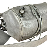 Balenciaga Mini Classic Leather City Bag Grey