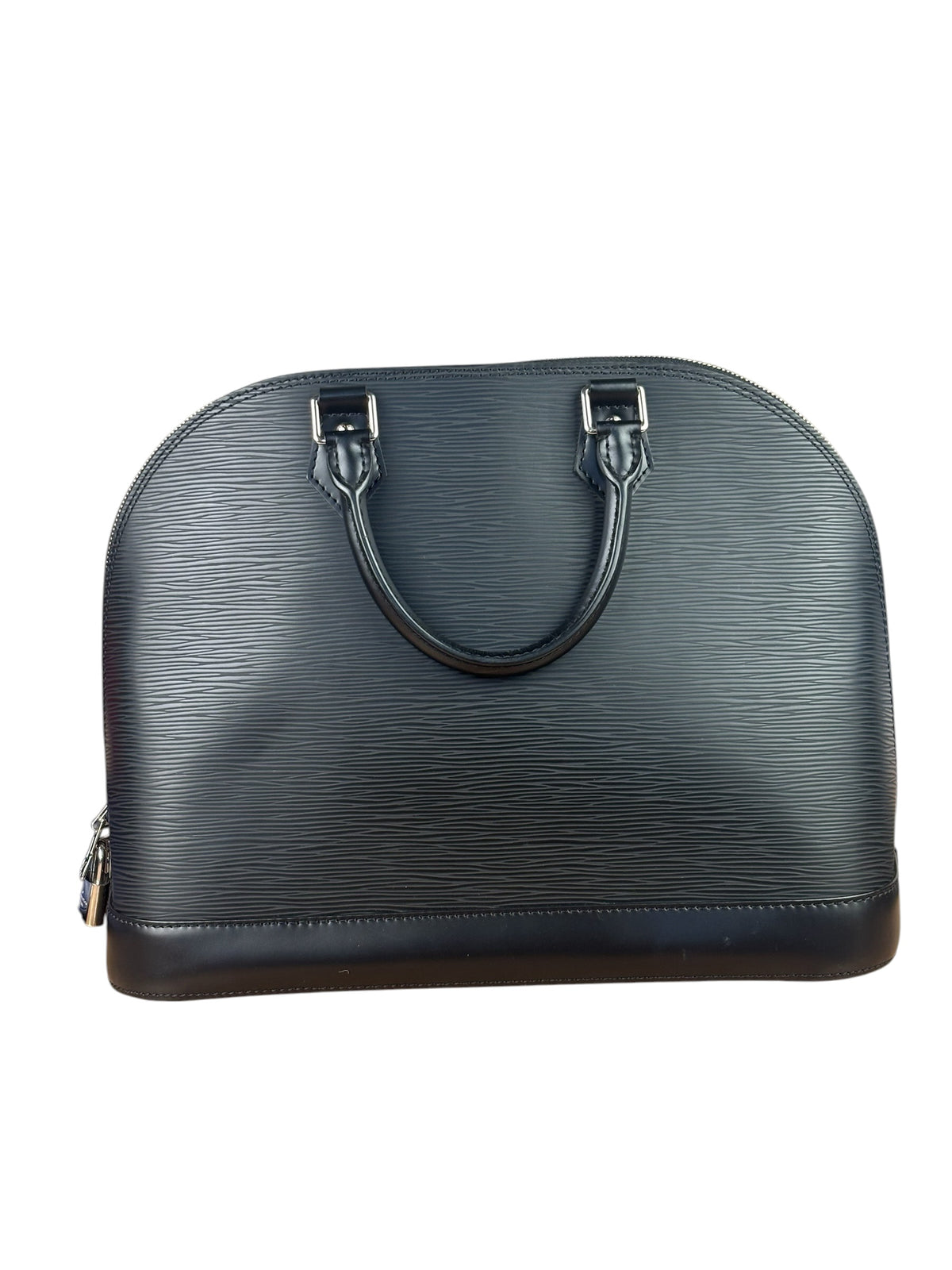 Louis Vuitton Black Epi Leather Alma Handbag PM