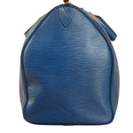 Louis Vuitton Blue Epi Leather Keepall 45