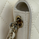 Chanel White Quilted Leather Side-Packs Dual Shoulder Bag 2019