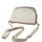 Bottega Veneta Vintage Beige Intrecciato Crossbody