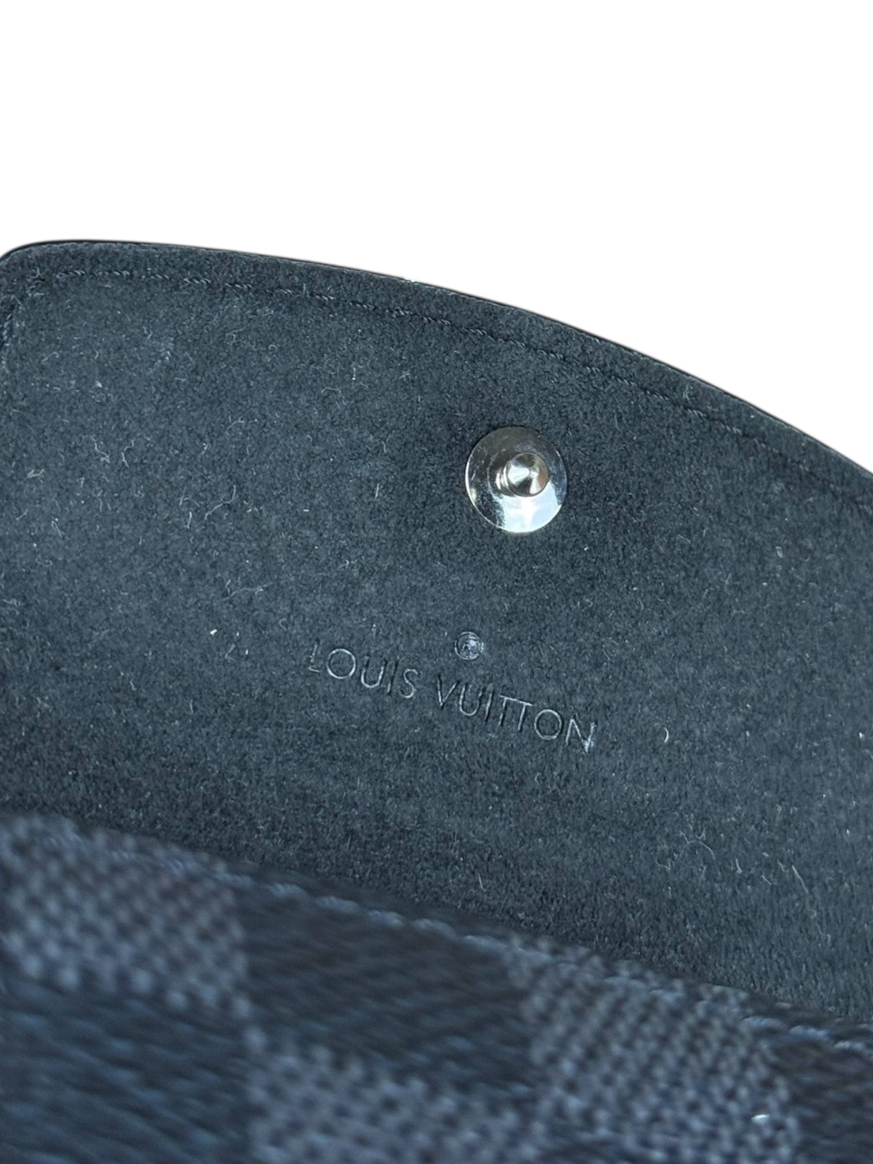 Louis Vuitton Damier Graphite Cuff Links Pouch