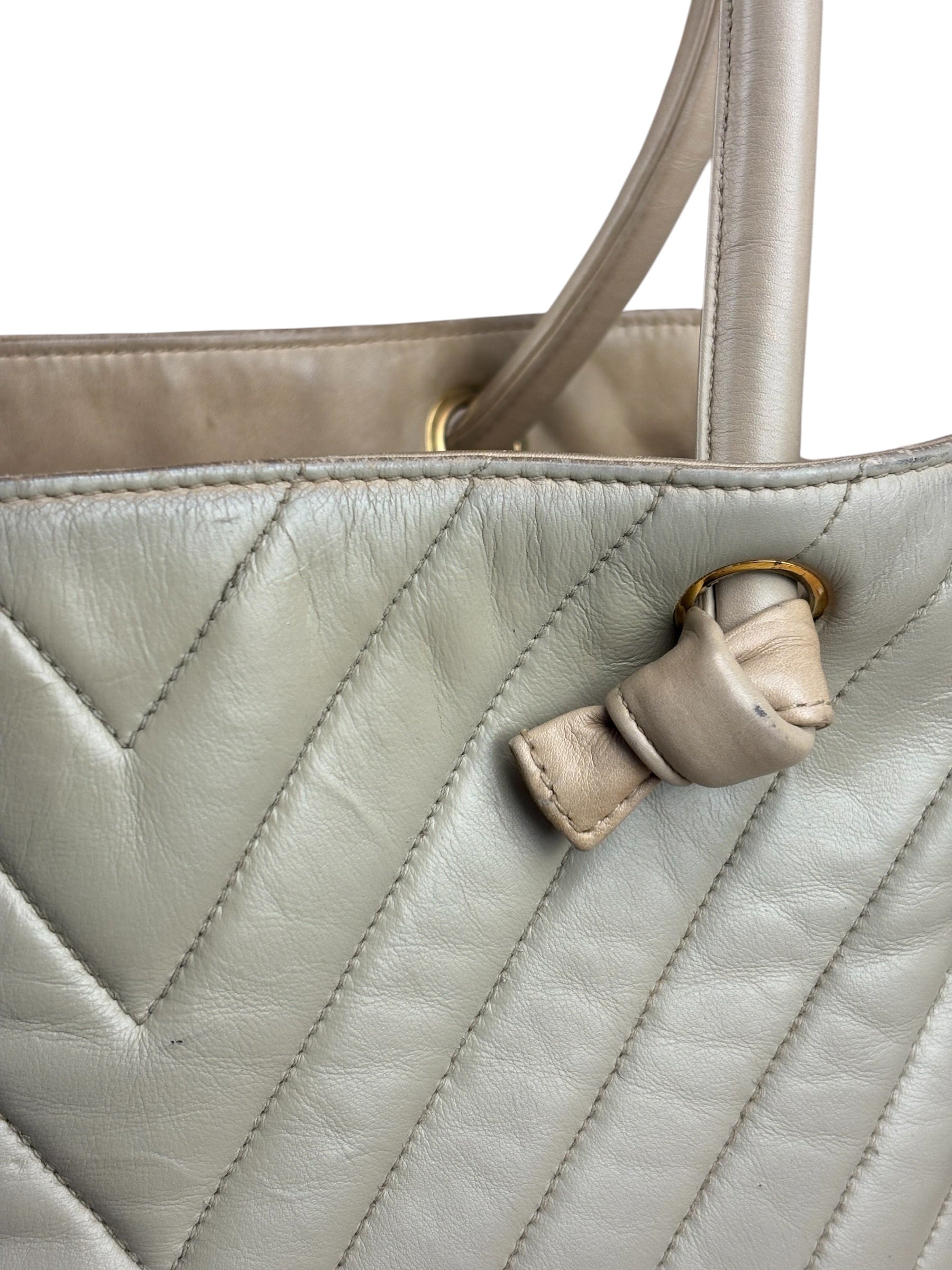 Chanel Tribeca Quilted Leather Tote Bag 2013