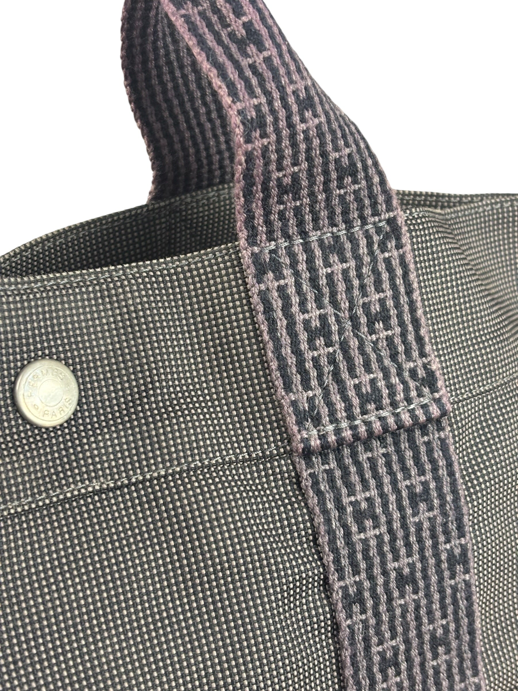 Hermes Vintage Grey M Fourre Tout Tote