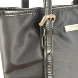 Burberry Vintage Blue Label Nylon Bucket Tote Bag