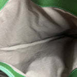 Bottega Veneta Intercciato Multicolor Business Bag Green/Yellow