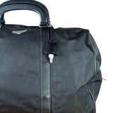 Prada Black Nylon Weekender Bag
