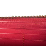 Prada Vintage Pink Saffiano Leather Long Wallet