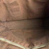 Hermes Brown Canvas Fourre Tout PM