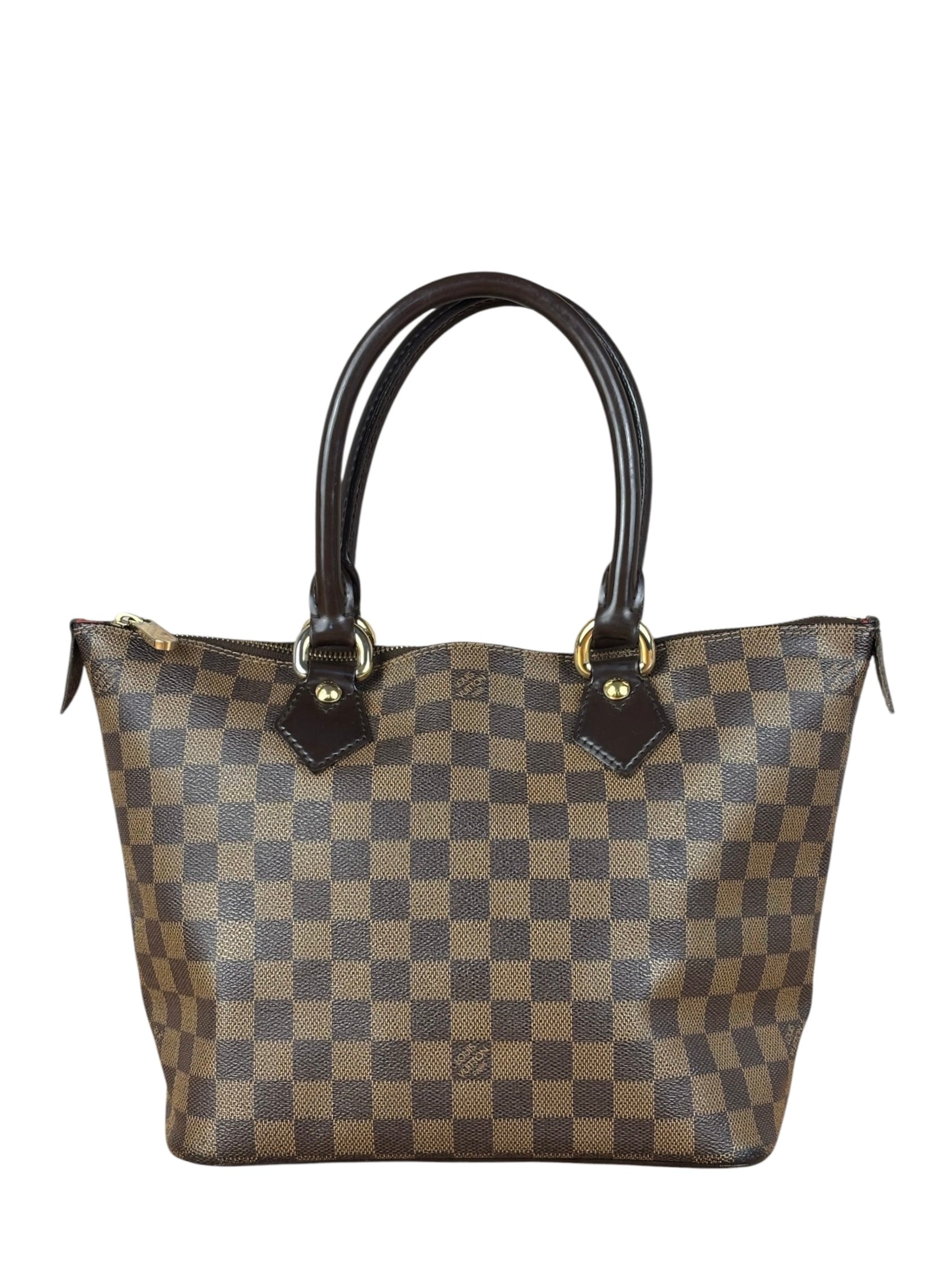 Louis Vuitton Damier Ebene Saleya Tote Bag
