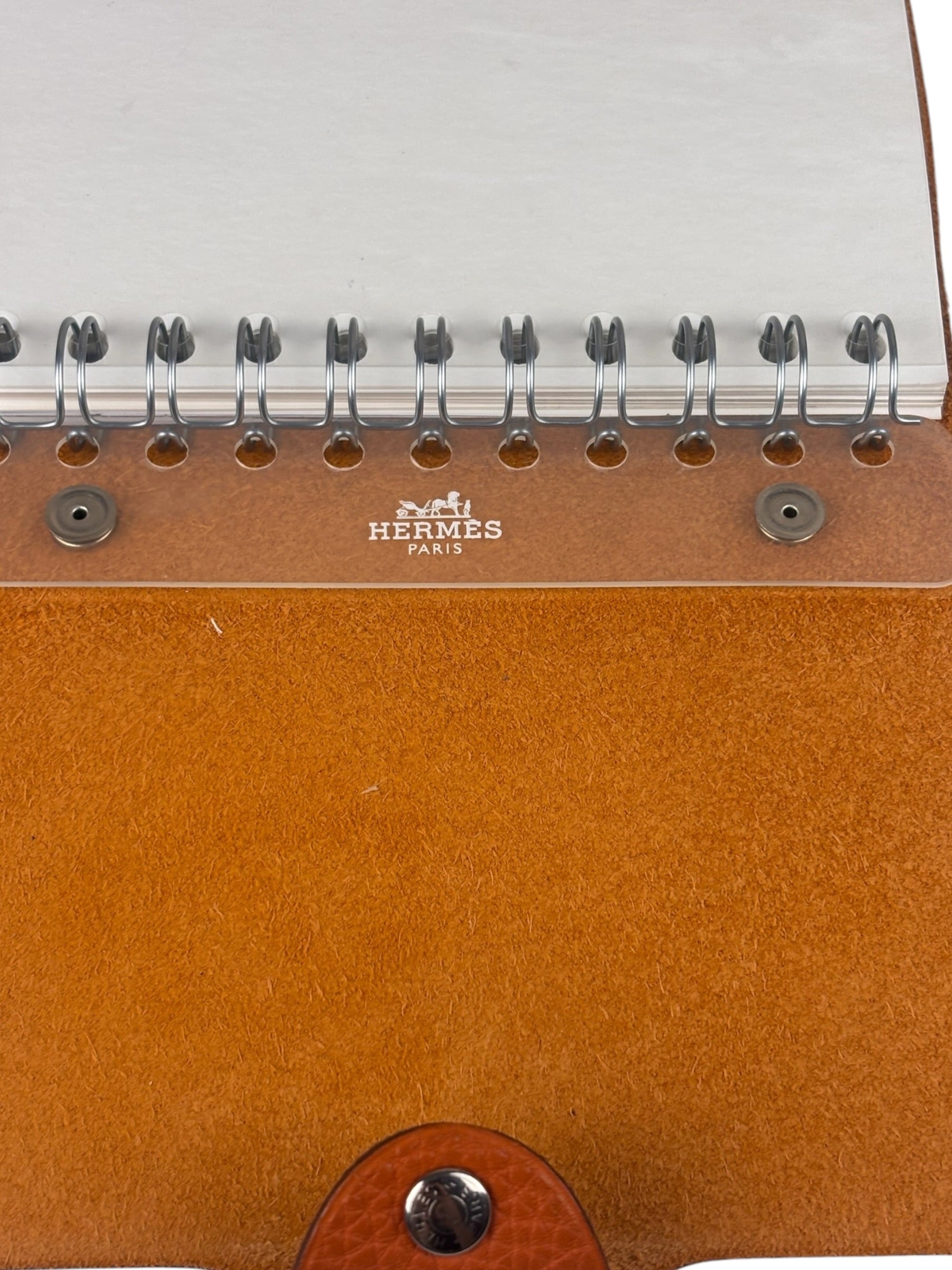 Hermes Orange Cover Ulysse Notebook