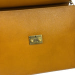 Salvatote Ferragamo Brown Leather Flap Briefcase