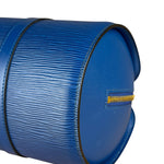 Louis Vuitton Blue Epi Soufflot Handbag