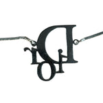 Christian Dior Vintage Trotter Logo Silver Bracelet