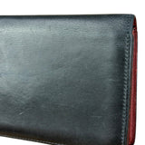 Cartier Black Leather Louis Multipurpose Continental Long Wallet