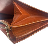Louis Vuitton Orange Epi Leather Sarah Long Flap Wallet