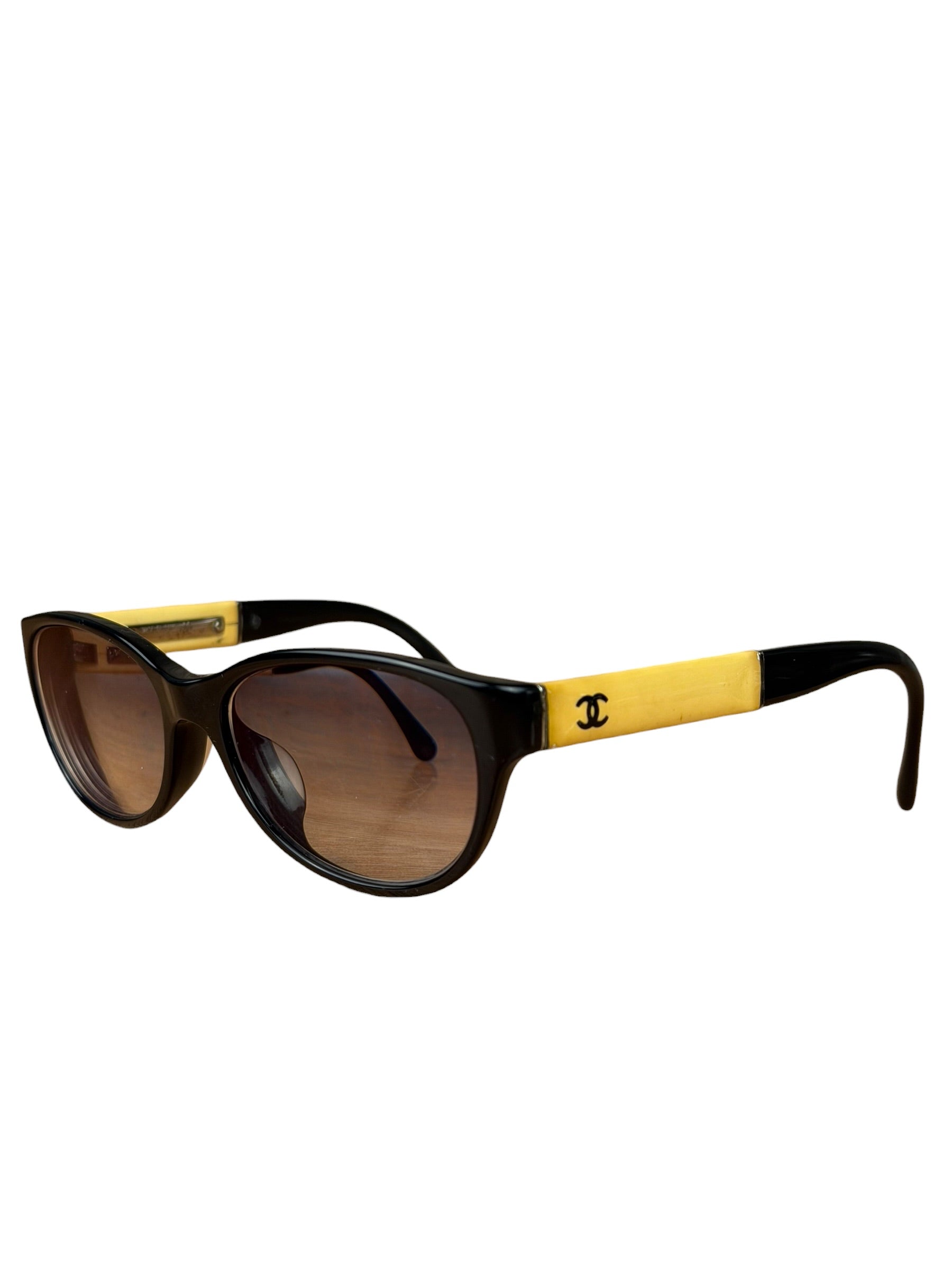 Chanel Dual-Tone Cat-Eye Sunglasses RX