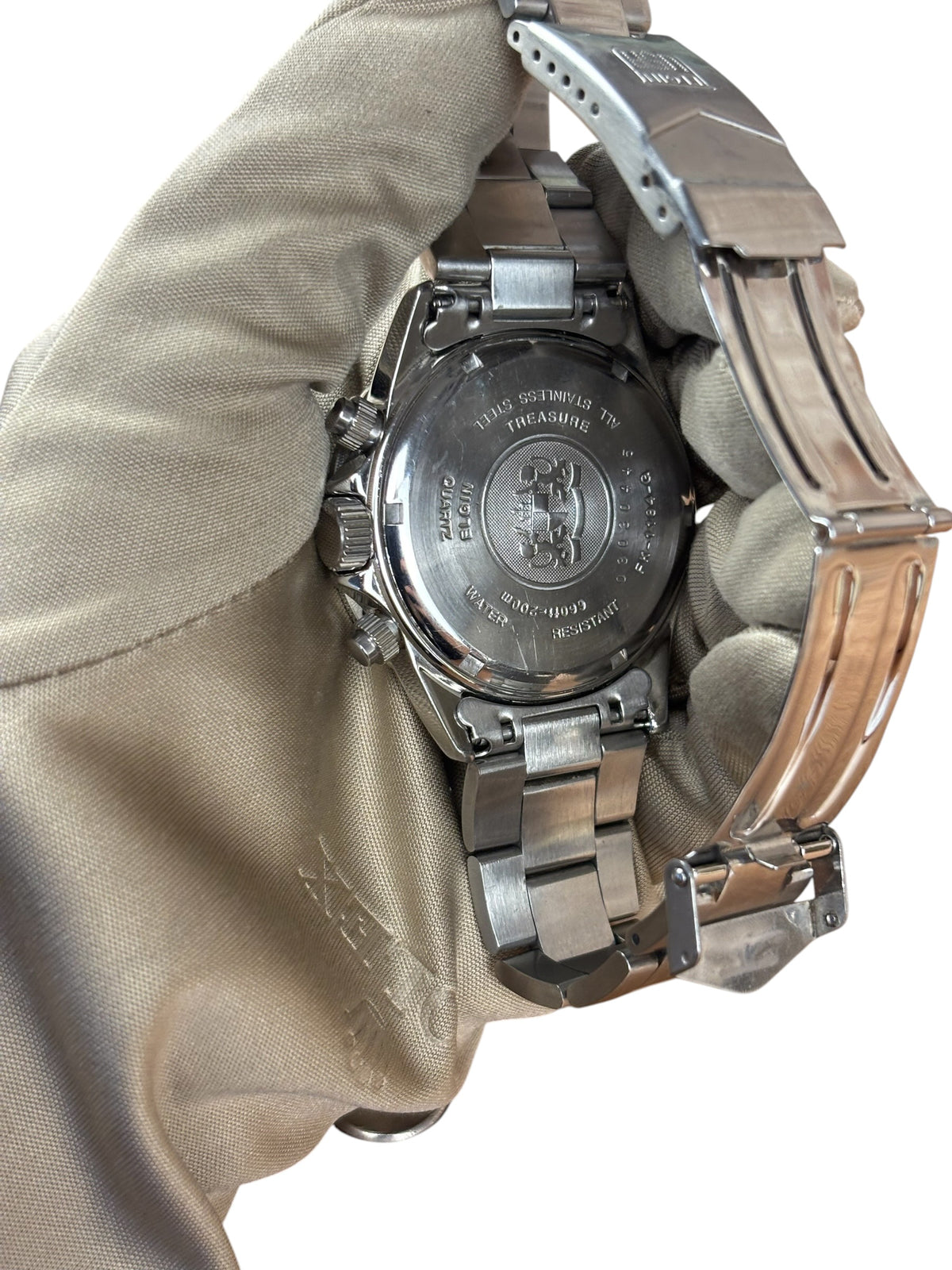 Elgin Black Dial Chronograph