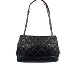 Chanel Black Quilted Calfskin Portobello Flap Bag 2013