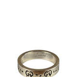 Gucci Silver GG Icon Band Rings