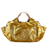Loewe Metallic Gold Nappa Aire Handbag