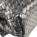 Bottega Veneta Black Intrecciato Shoulder Bag