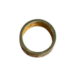 Fendi Gold/Black Monogram Forever Ring