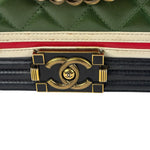 Chanel Multicolor Lambskin Crest S Boy Bag