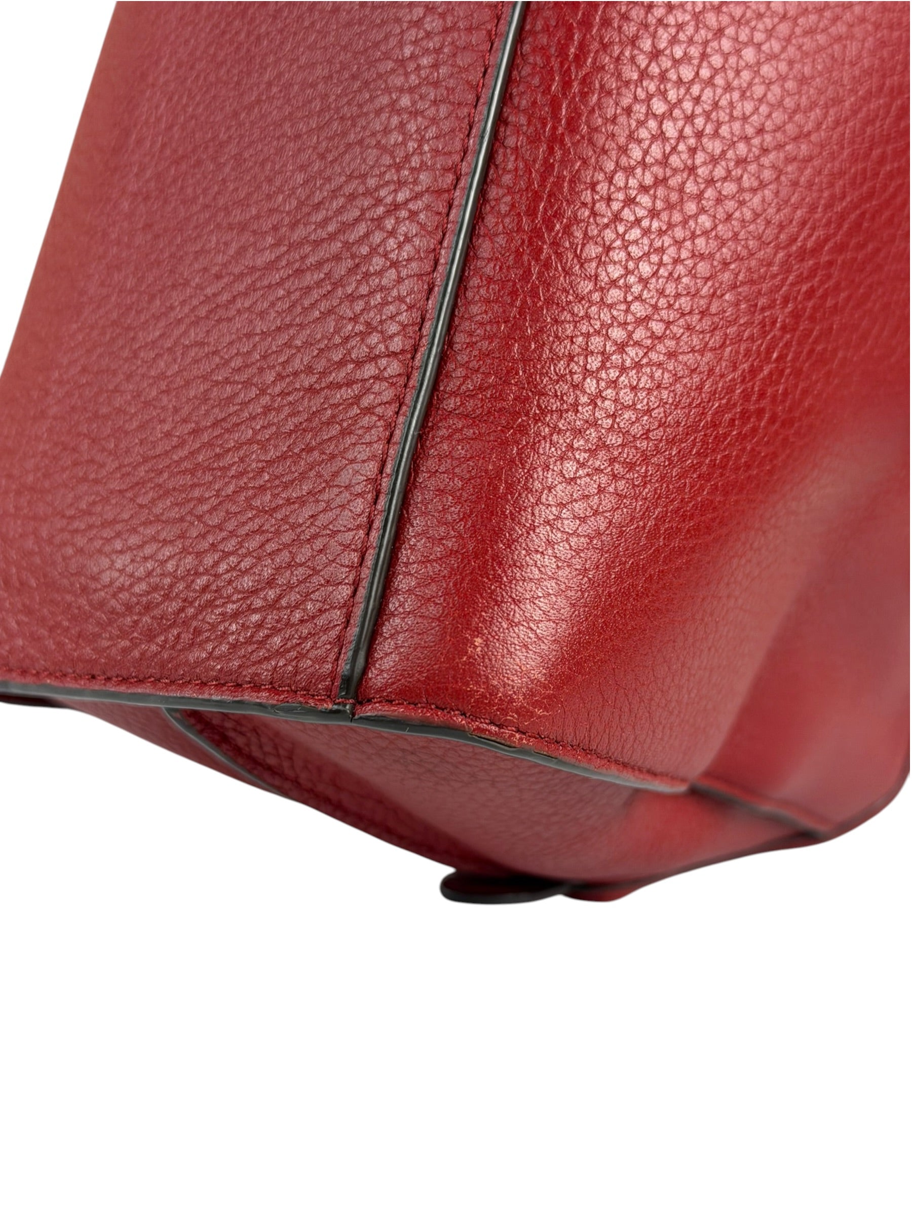 Coach Red Leather Mini Rowan Two-Way Bag