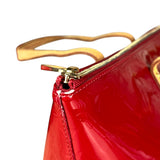 Louis Vuitton Red Monogram Vernis Bellevue Handbag
