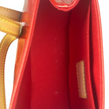 Louis Vuitton Red Monogram Vernis Biscayne Bay PM Handbag