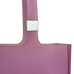 Chanel Purple Jelly Rubber Small Tote Bag Early 2000's