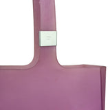 Chanel Purple Jelly Rubber Small Tote Bag Early 2000's