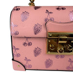 Gucci Valentines Day Padlock Bamboo Handle Handbag