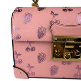 Gucci Valentines Day Padlock Bamboo Handle Handbag