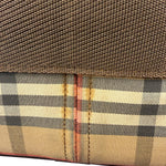 Burberry Vintage Beige/Dark Brown House Shoulder Bag