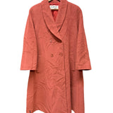 Chloé Dark Blush Wool Trench Coat