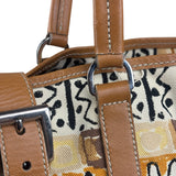 Prada Vintage Limited Edition Venetian Scene Canvas Tote Bag